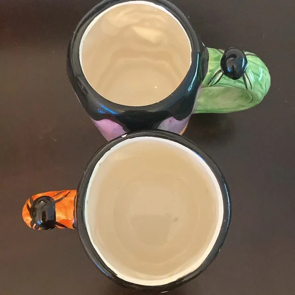 Royal Norfolk Halloween 3D Coffee Cups Mugs Set (2) Vampire & Frankenstein - Picture 7 of 8